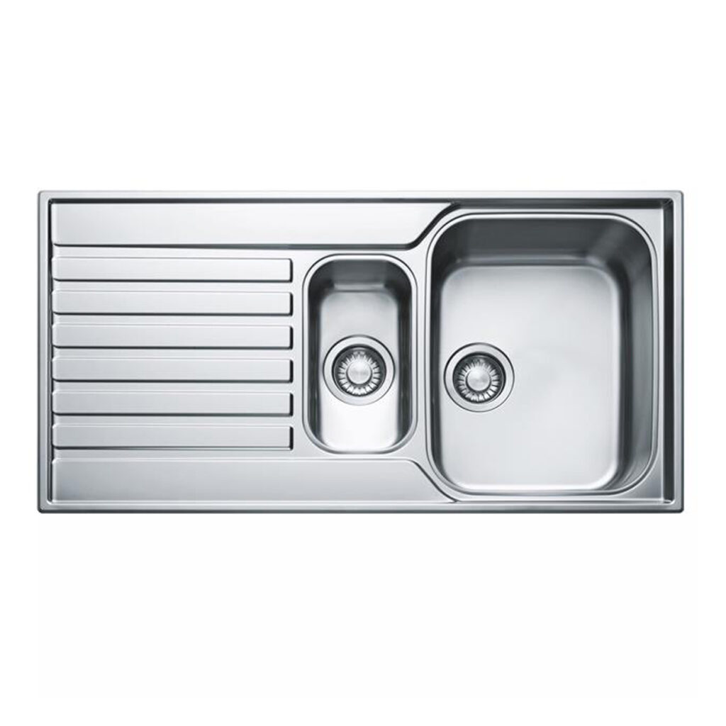 Двусторонняя кухонная мойка