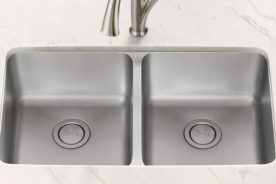 dubbele spoelbak keuken